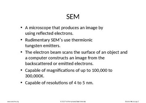 electron microscope slideshare|electron microscopy.